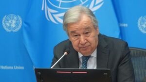 Le chef de lONU met en garde contre la montée de la loi du plus fort à léchelle mondiale..