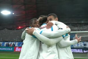 Victoire éclatante de lOM contre Rennes 3. El título no debe incluir ningún código HTML o