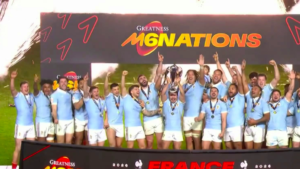 Le XV de France sillustre en remportant son deuxième Tournoi des Six Nations. El título no